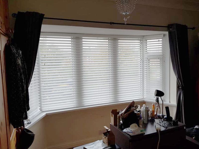 faux wood venetian blinds blackpool