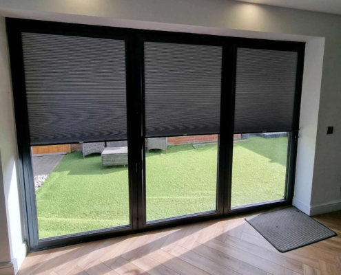 bi-folding door blinds poulton