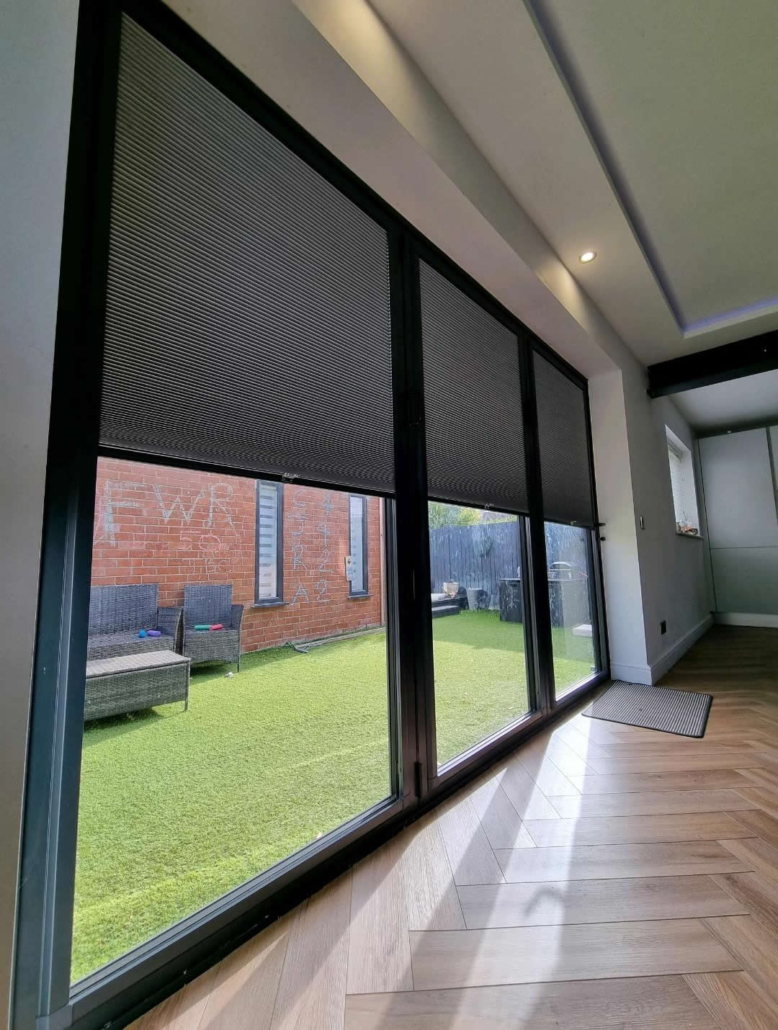 bi-folding door blinds blackpool