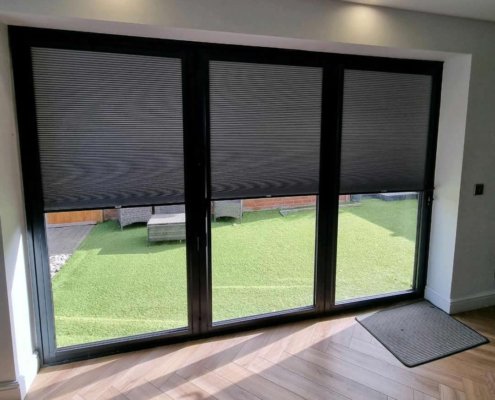bi-folding door blinds poulton