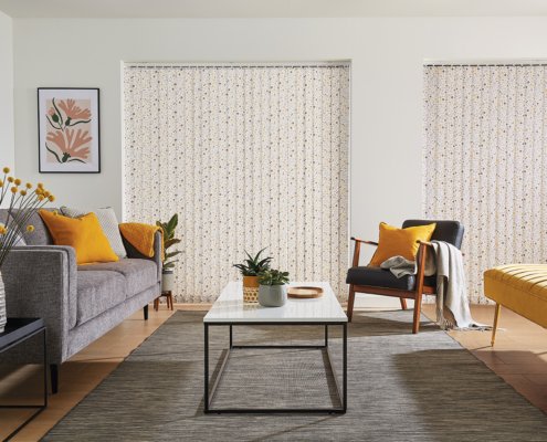 Door Vertical Blind